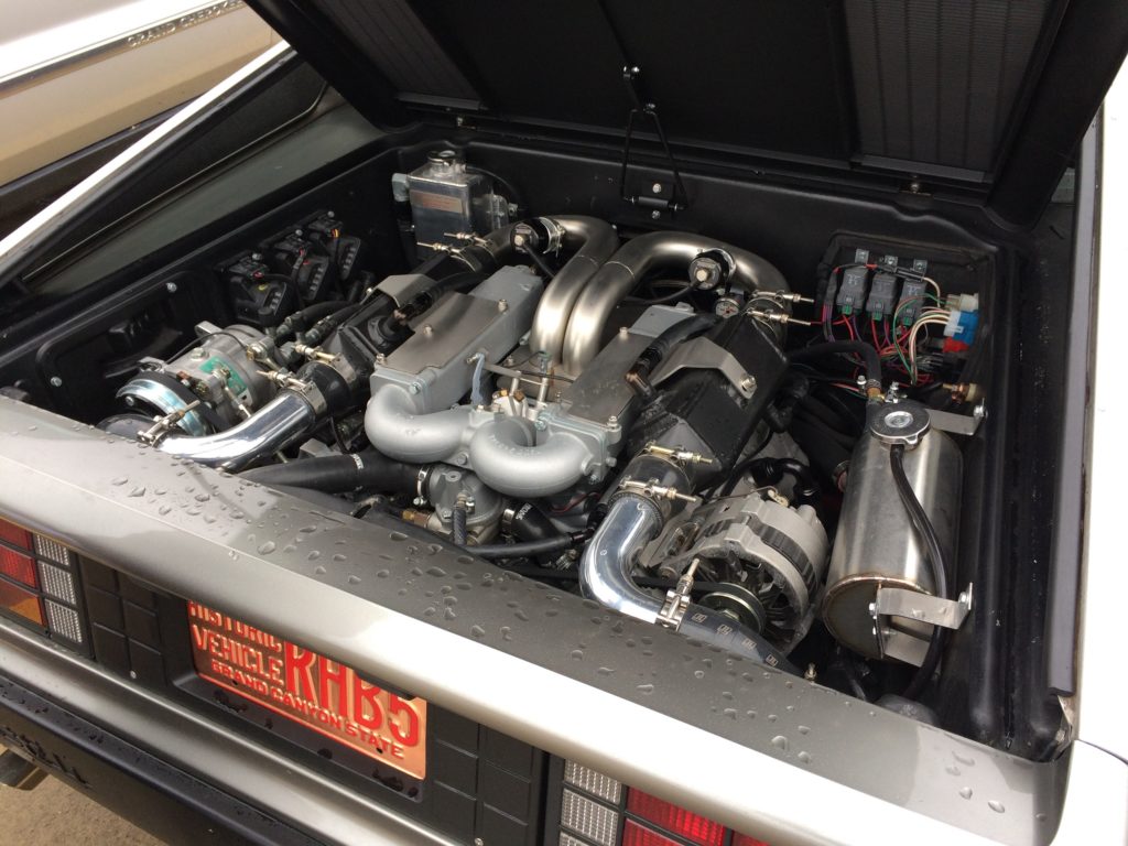 1981 DeLorean DMC 12 engine bay