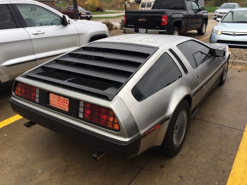 1981 DeLorean DMC 12 rear passenger side