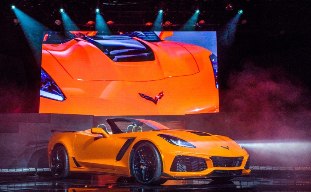 Chevrolet Unveils 2019 Corvette ZR1 Convertible