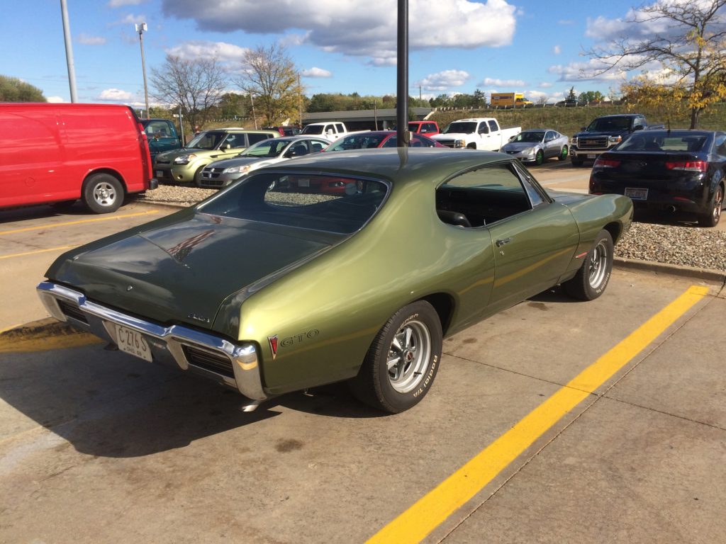 1968 Pontiac GTO Rear Passenger Side
