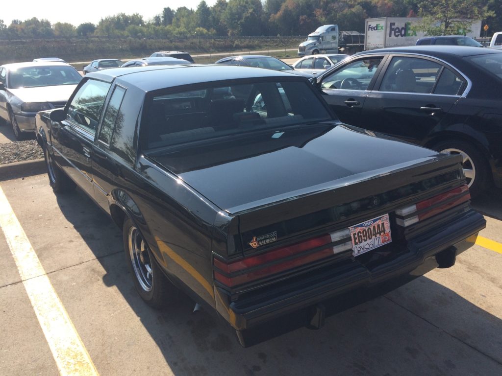 1987 Buick Grand National Rear Driver Side