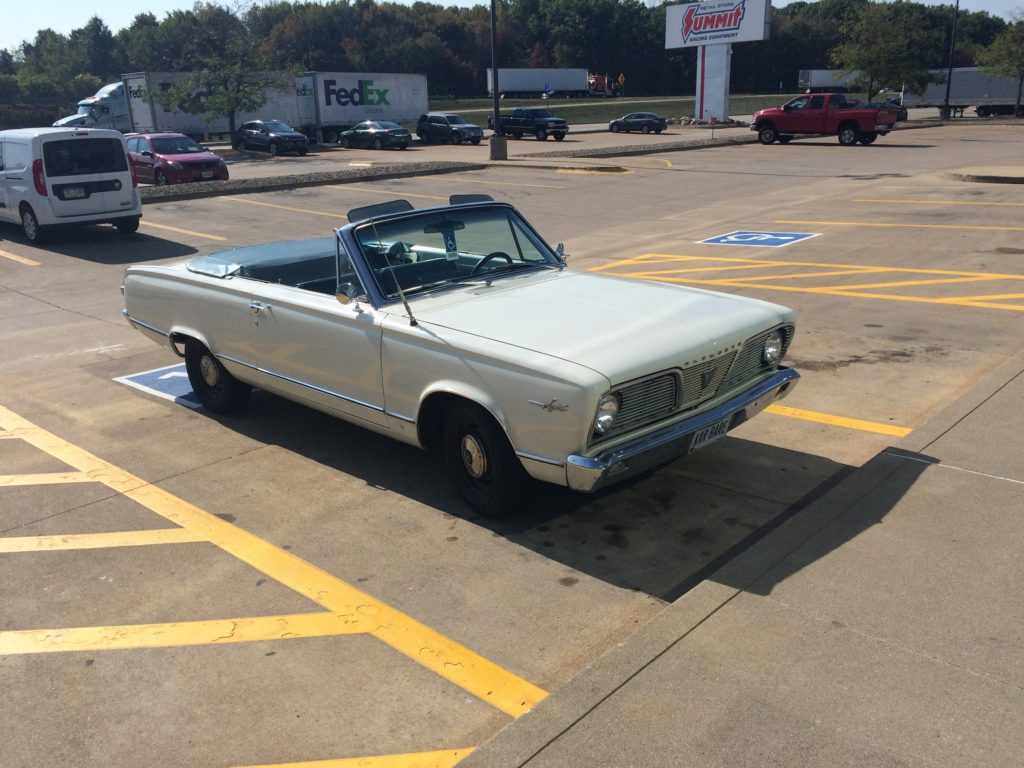 Plymouth Valiant Signet Front Passenger Hood Sdie