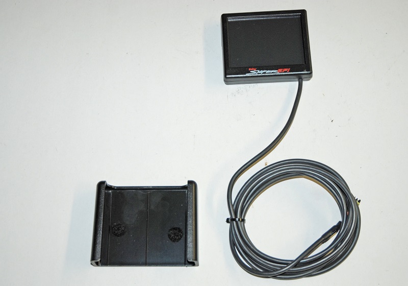 Holley Sniper EFI handheld controller LCD display