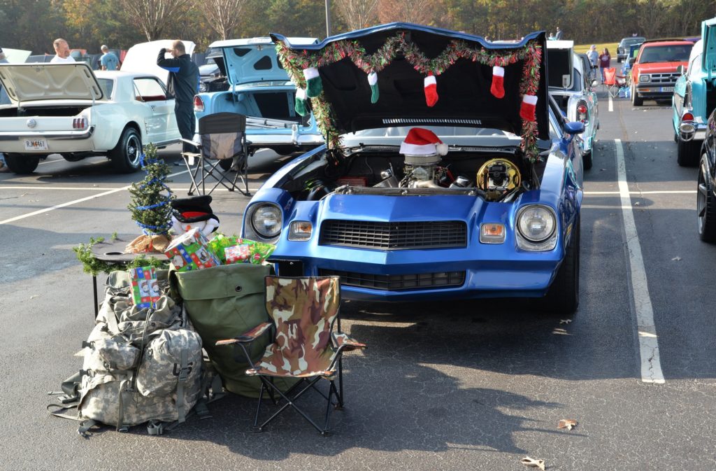 Toys for Tots Cruise In Christmas Camaro