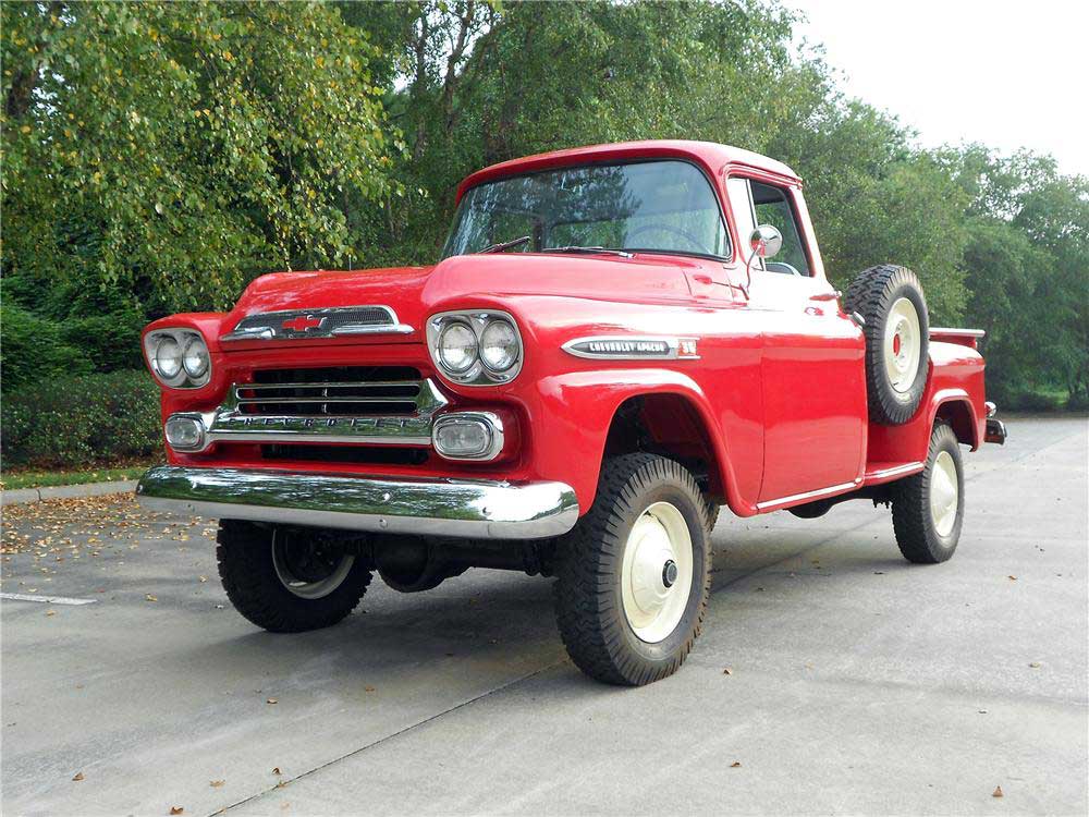 1959 Chevy Truck with Napco 4x4 conversion