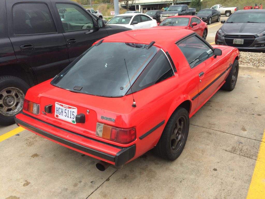 Mazda-RX-7,-Passenger-Side-Rear