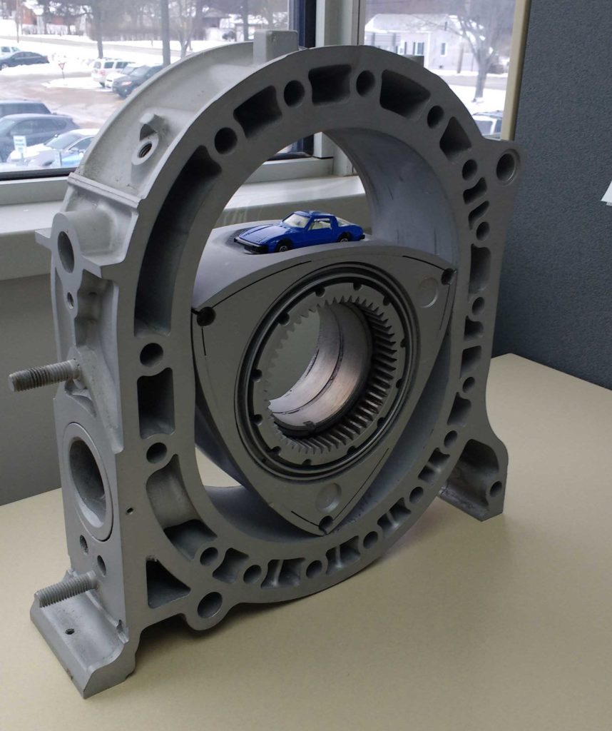 Mazda-Wankel-Rotor