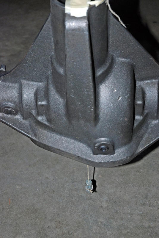 measure an axle housing