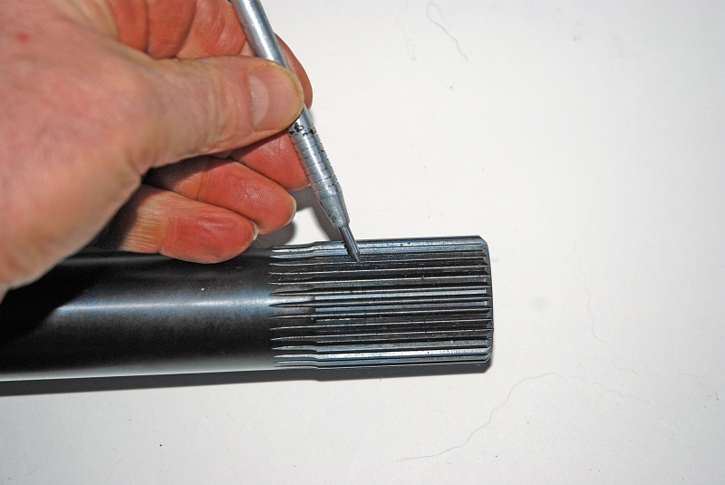 spline count and configuration for rear axles