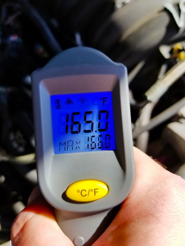 fuel rail temp reading