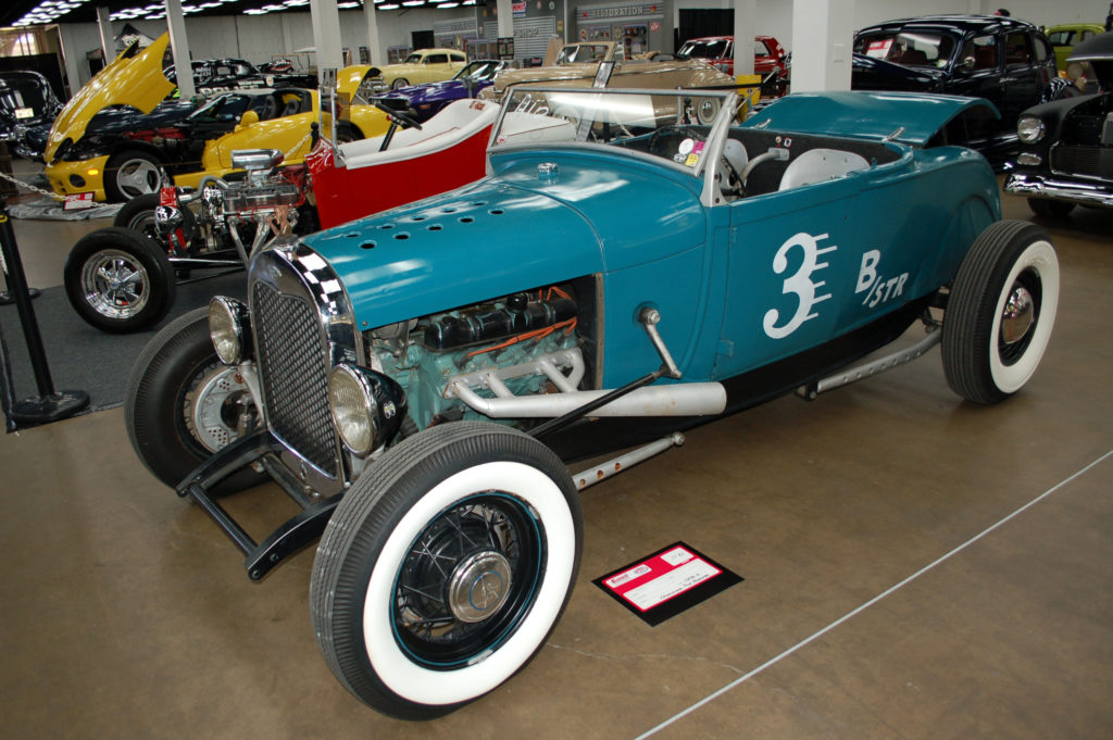 vintage style ford racer hot rod