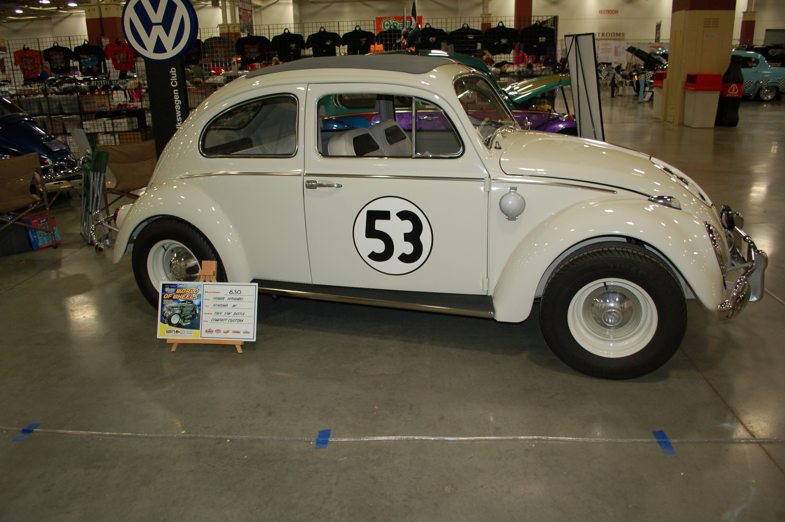 Milwaukee-World-of-Wheels-Herbie-the-Love-Bug-VW