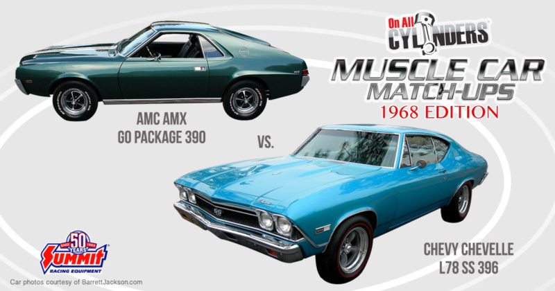 68 Chevelle vs 68 AMX