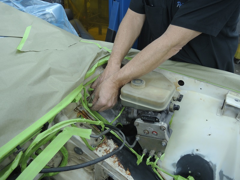 engine bay painting