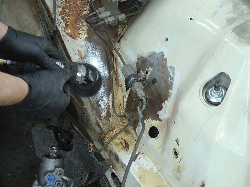 engine bay painting