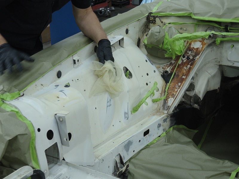 tack cloth for engine bay painting
