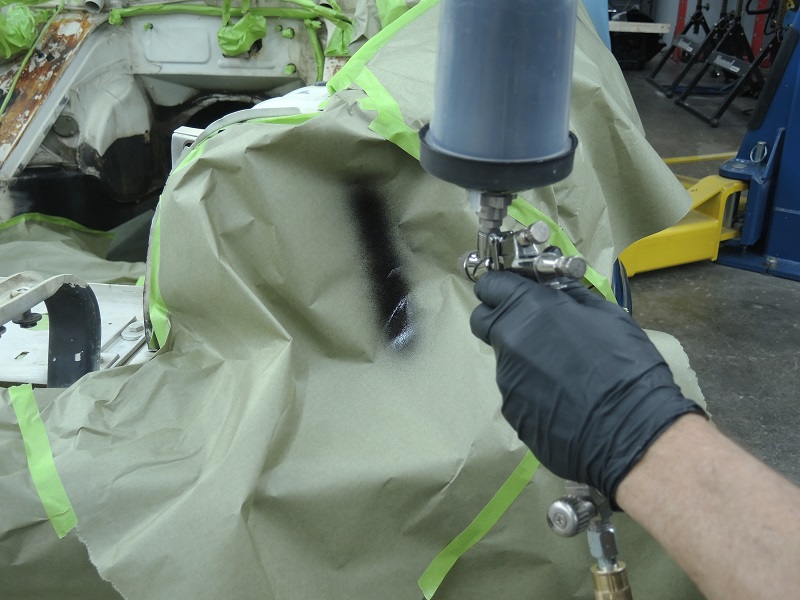 test paint spray pattern