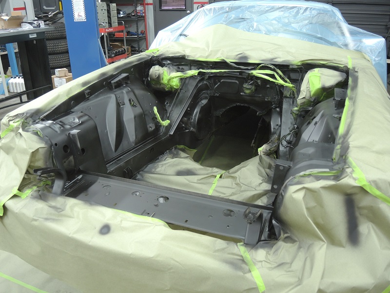 engine bay painting
