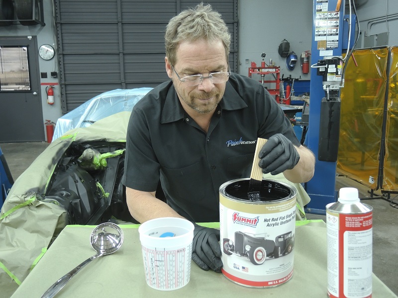engine bay painting tips