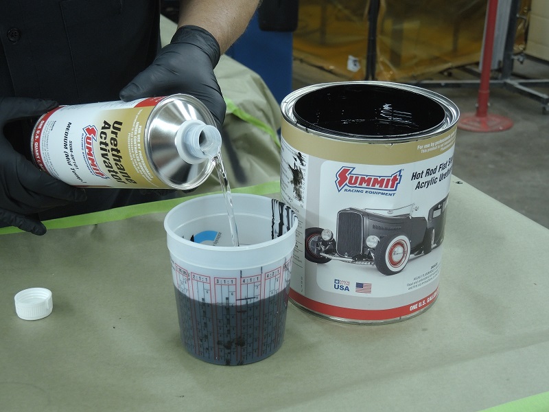 engine bay painting tips