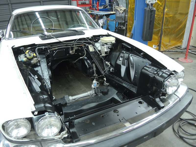 engine bay new paint