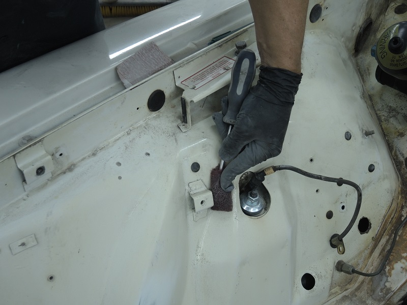 engine bay painting