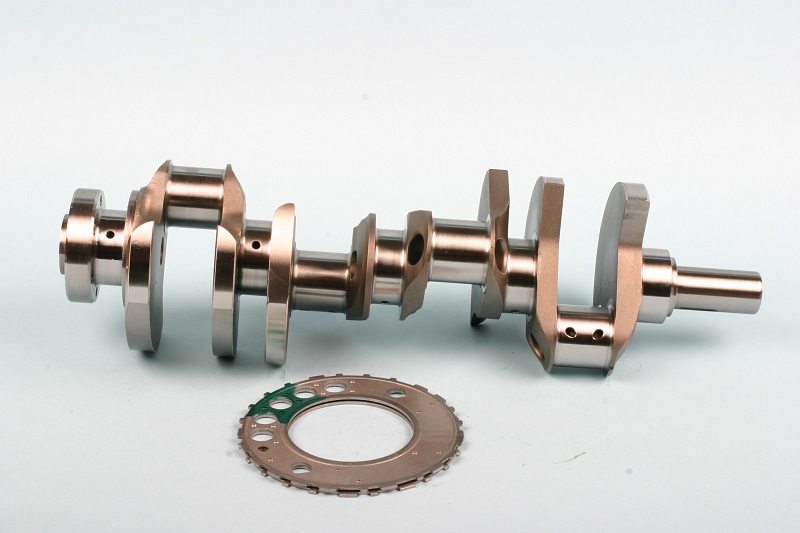 crankshaft and reluctor wheel