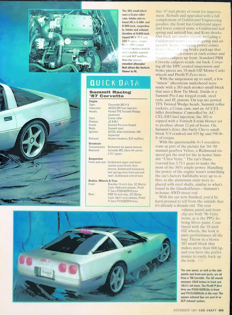Corvette Summer Car Craft Article, Page 2