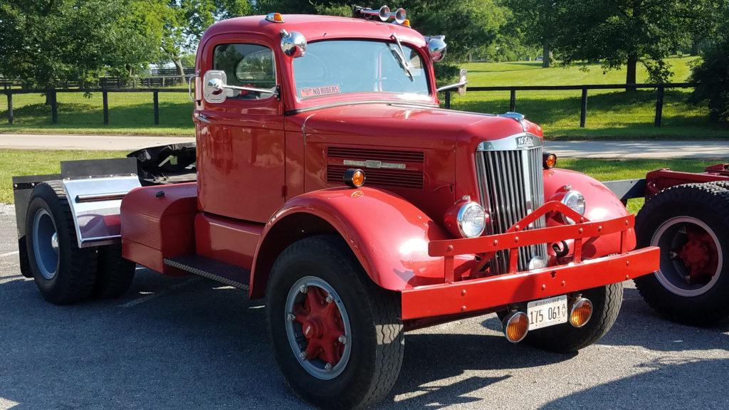 old-white-big-rig-truck
