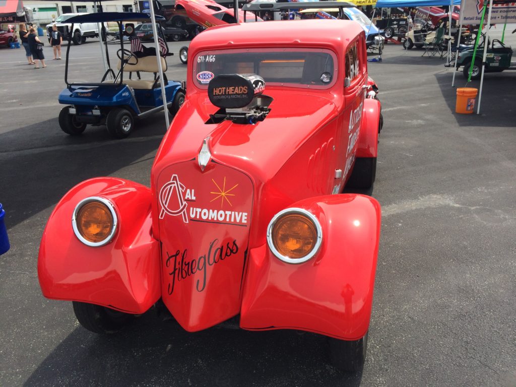 Altered Dragster, Front