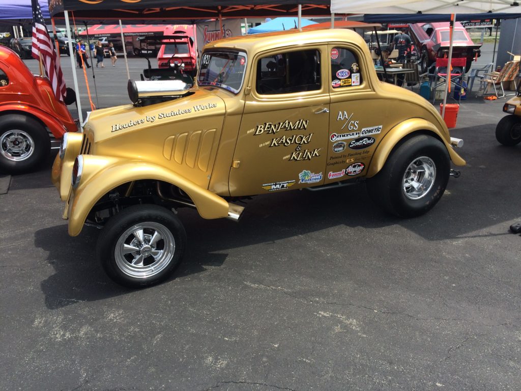 Altered Dragster, Gold