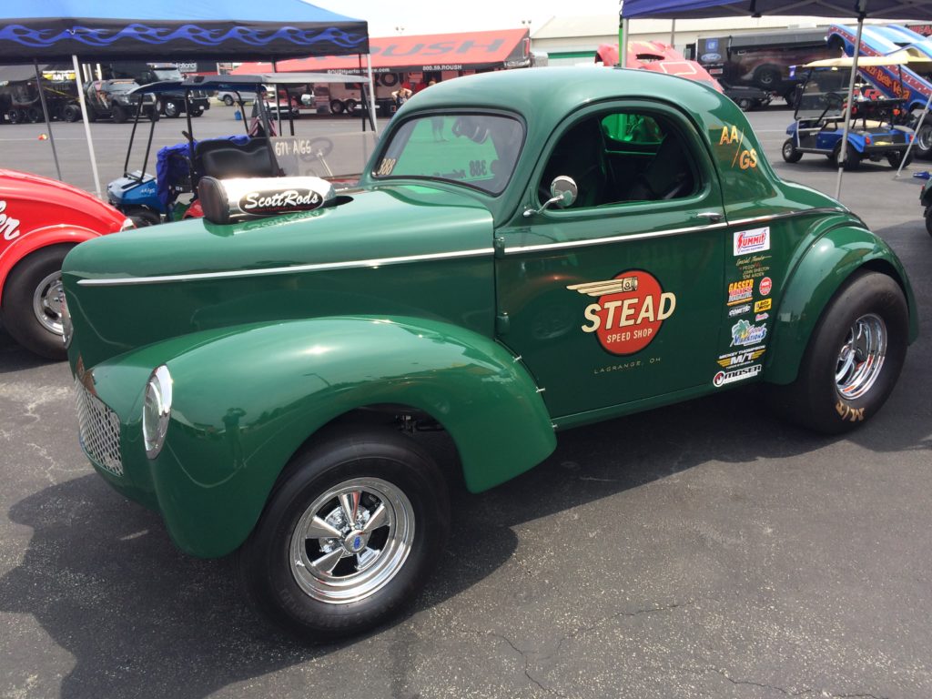 Altered Dragster, Green