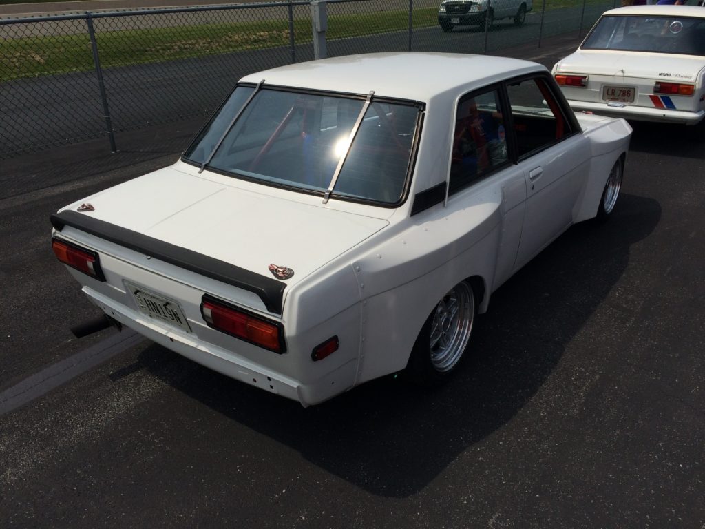 Datsun 510 coupe rear