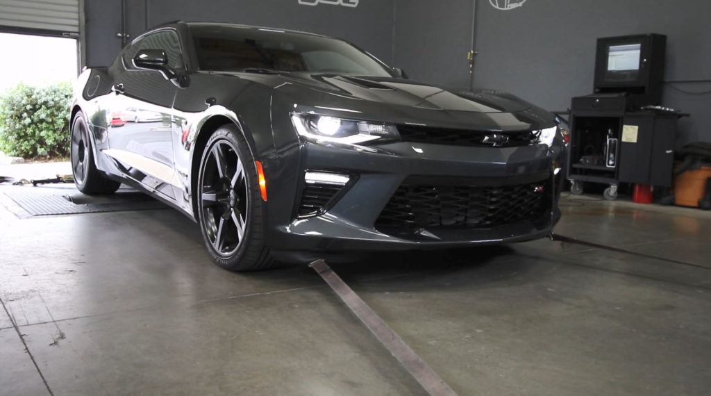 Camaro 2SS Dyno Pull for horsepower wars tv show