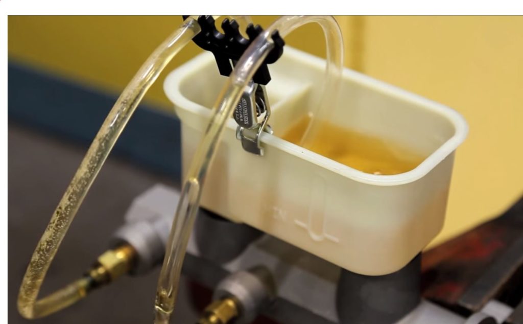Raybestos Master Cylinder Bench Bleeding Video Still