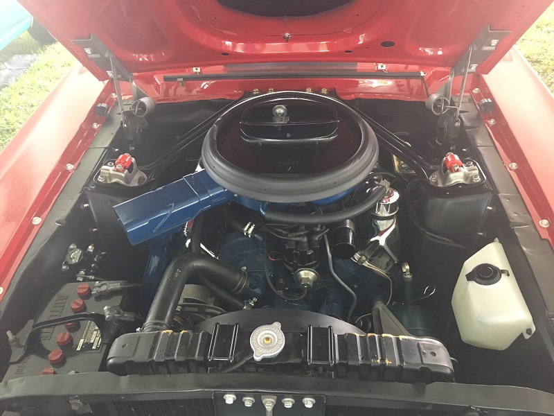 ford engine bay