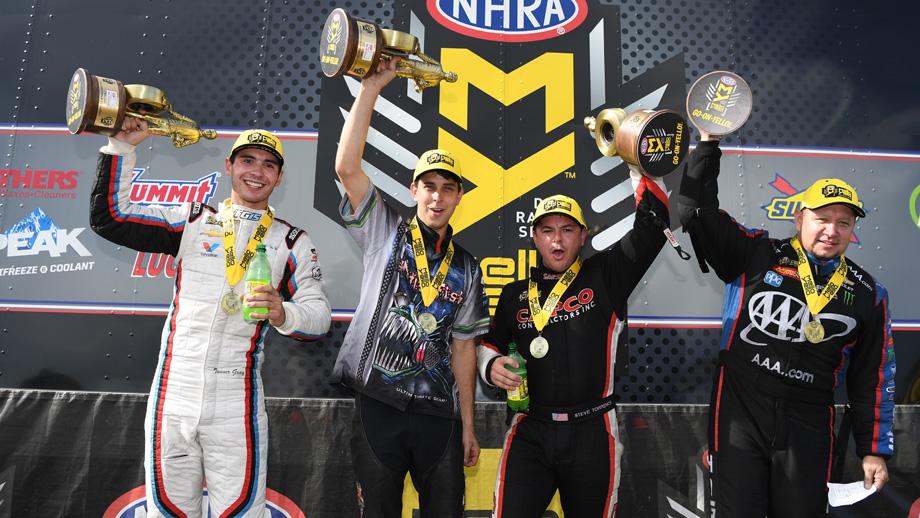 Texas winners countdown to the championship NHRA Fall Nationals