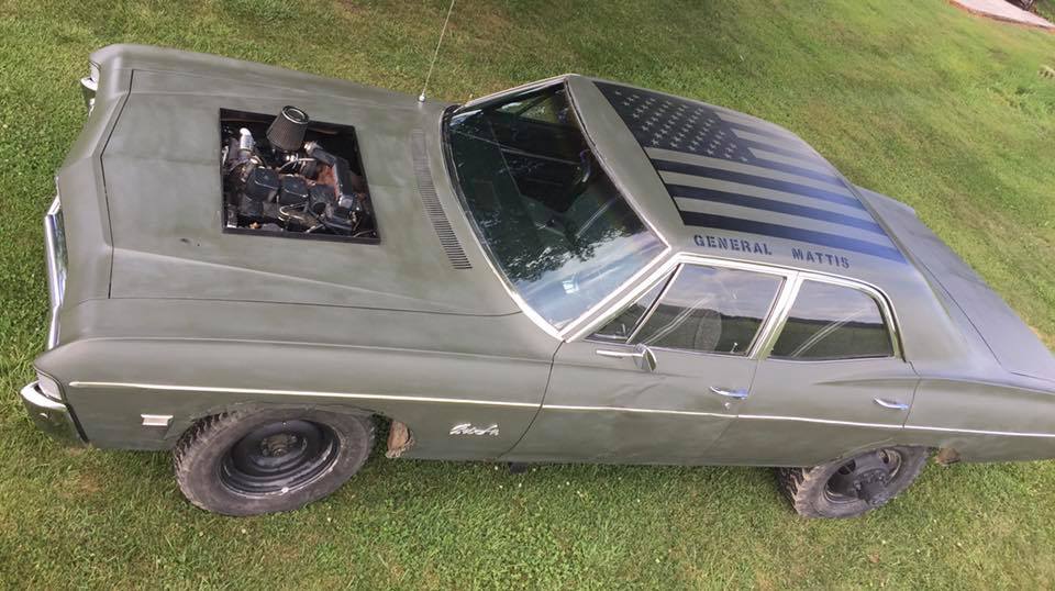 full size chevy caprice with duramax diesel swap for general mattis