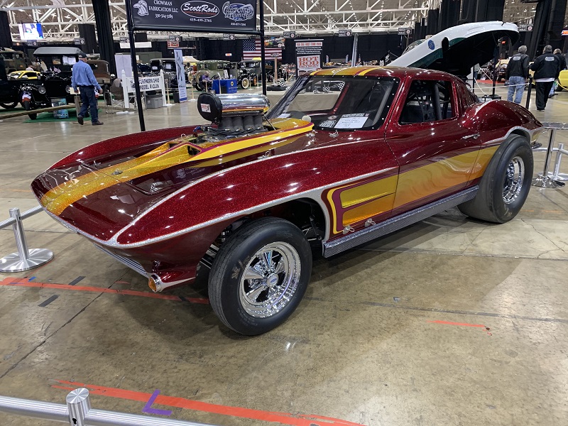 1963 chevy sting ray gasser