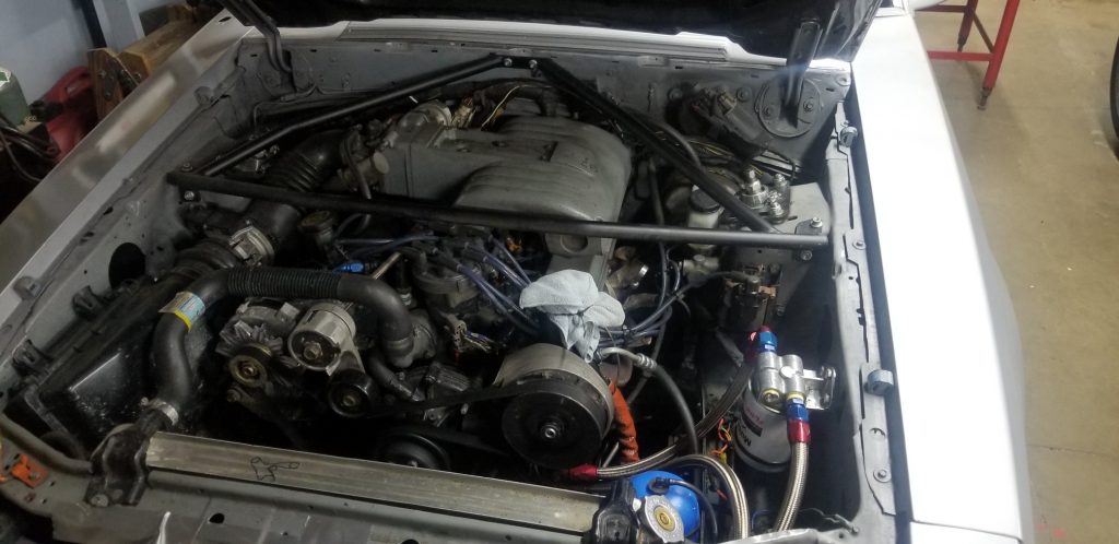 fox body mustang engine bay