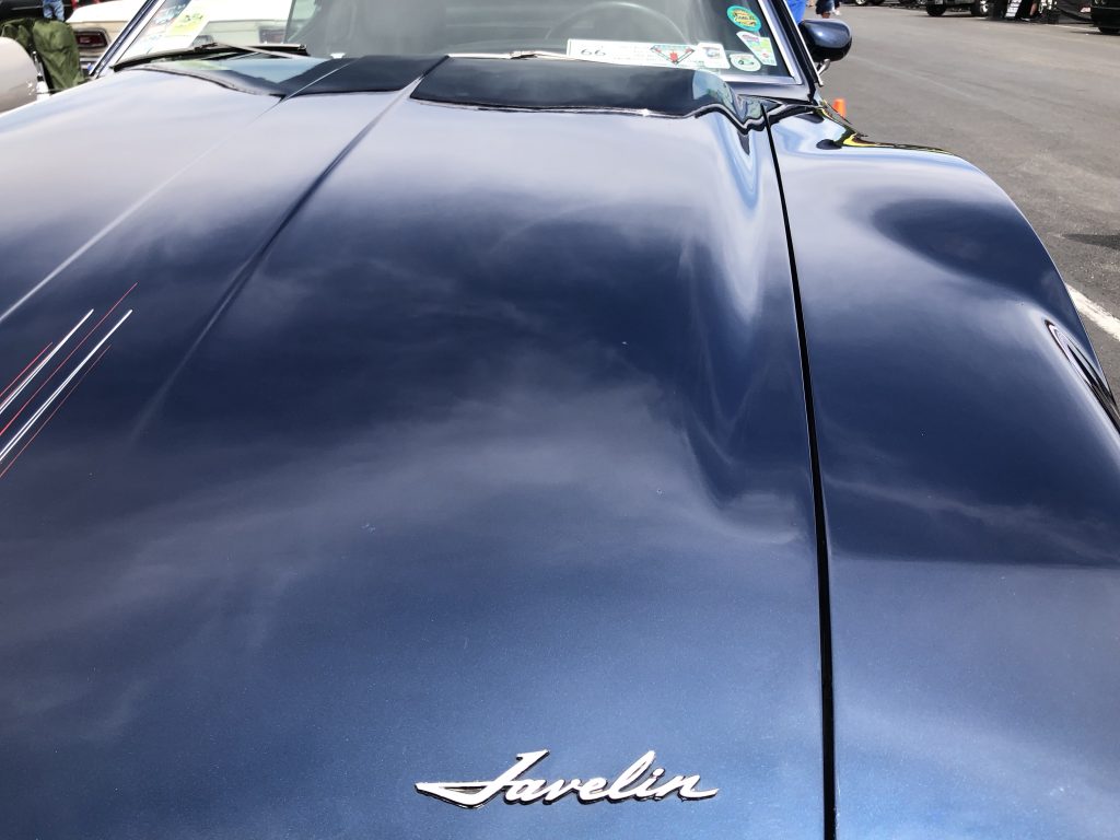 amc javelin emblem on hood