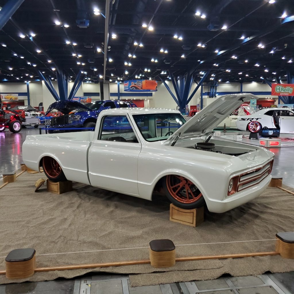 lowrider custom vintage chevy c10 pickup truck
