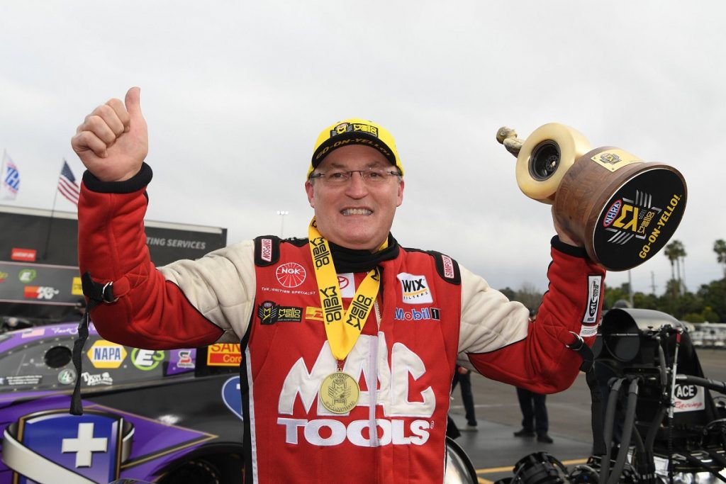 doug kalitta holding wally