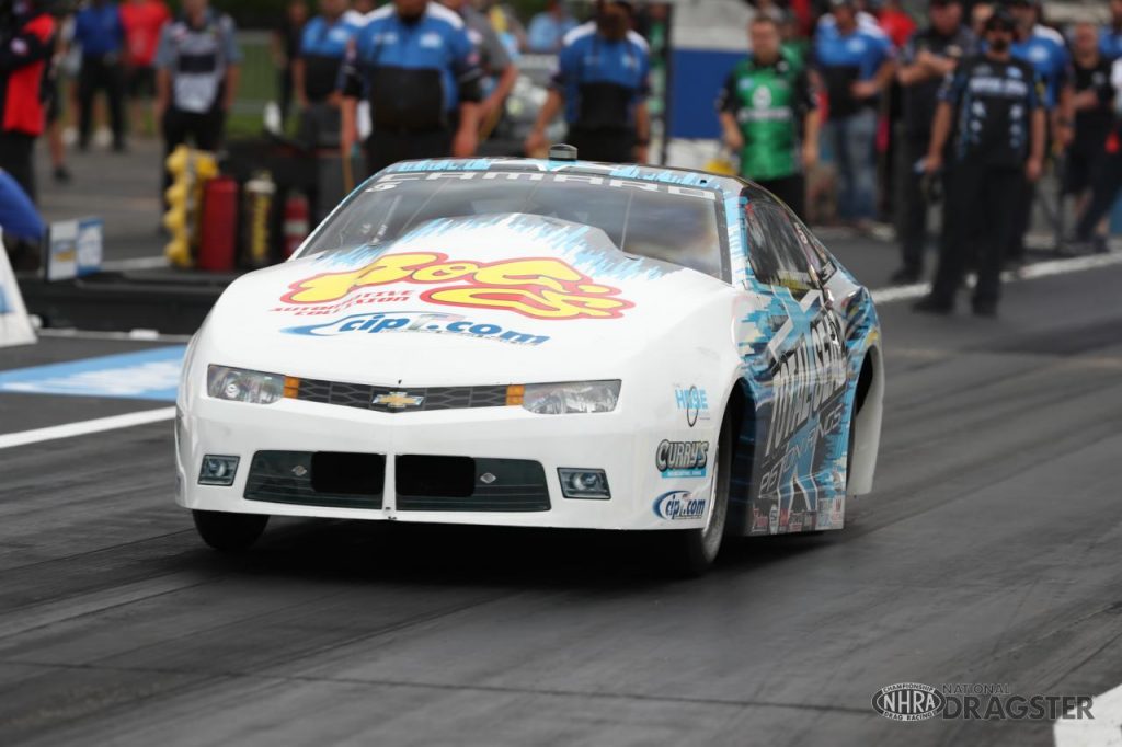 matt hartford drives his nhra pro stock camaro during the 2021 nhra spring nationals