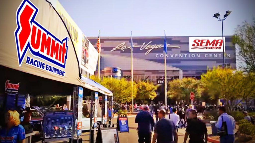 SEMA Show venue crowd event picture
