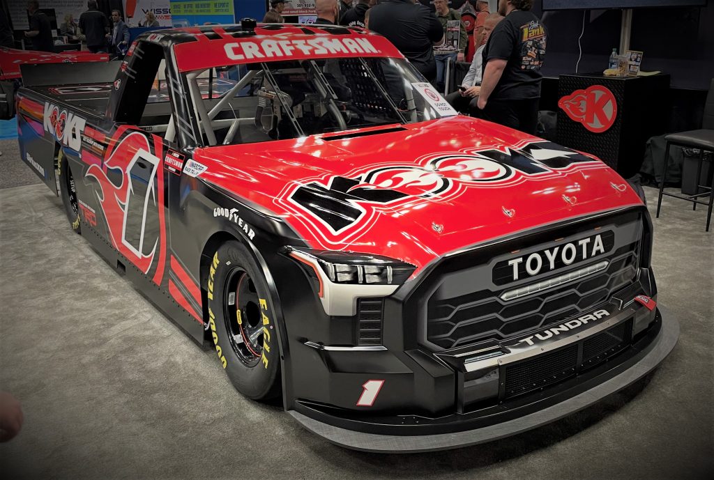 Toyota tundra nascar craftsman truck series race car