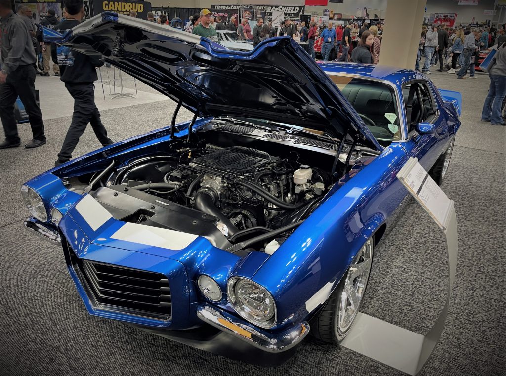 spilt-bumper camaro with supercharged LT4 v8