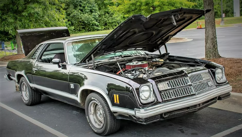 Chevy Laguna S3 parked at summit racing in Atlanta Georgia