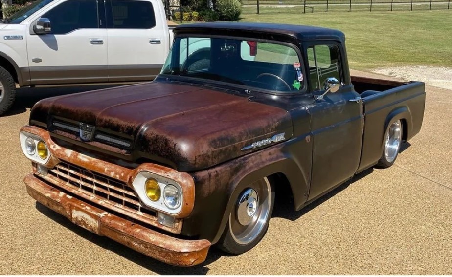 vintage ford truck preserved with sweet patina
