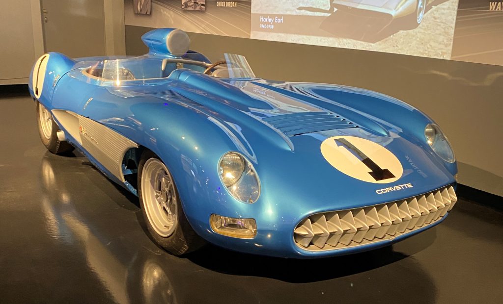 1957 Chevrolet Corvette SS XP-64, front quarter
